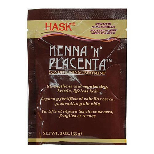 Hask Henna N Placenta Conditioning Treatment, 2 Oz
